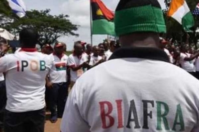 Ndị otu IPOB na-eme ngagharị iwe